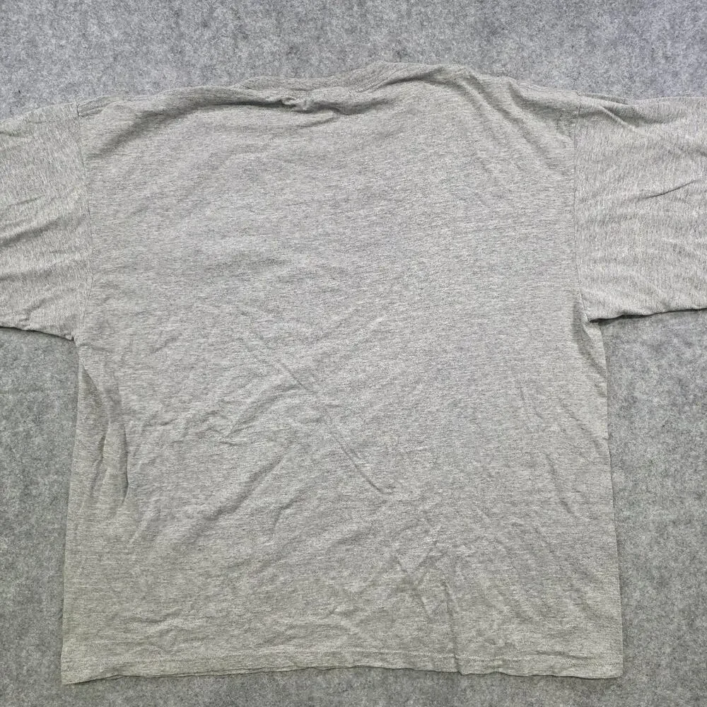 Vintage 90s UConn Huskies T Shirt Mens XL Gray NCAA Basketball Nike Graphic 90s‎